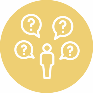 Faq logo gelb